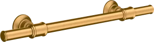 Axor Montreux Grab Rails 625 X 93 X 57mm Gold - Brushed