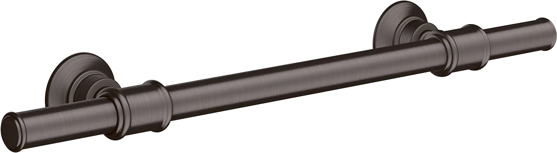 Axor Montreux Grab Rails 625 X 93 X 57mm Gunmetal/chrome - Brushed