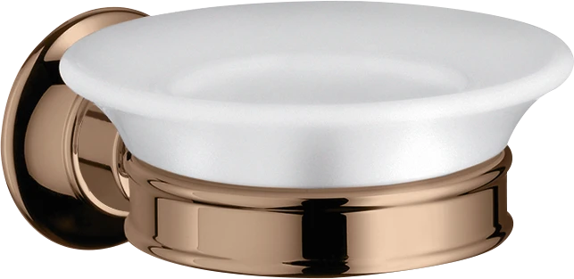 Axor Montreux Soap Dishes /-basket 180 X 165 X 73mm Rose Gold/gold - Polished