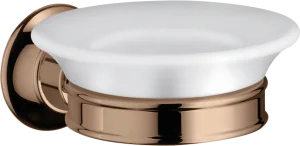 Axor Montreux Soap Dishes /-basket 180 X 165 X 73mm Rose Gold/gold - Polished