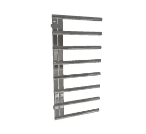 AVA Purity 1000 x 500mm Polished Stainless Steel Towel Rail (Right Hand)