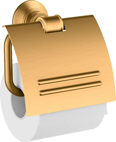 Axor Montreux Toilet Roll Holders 180 X 150 X 80mm Gold - Brushed