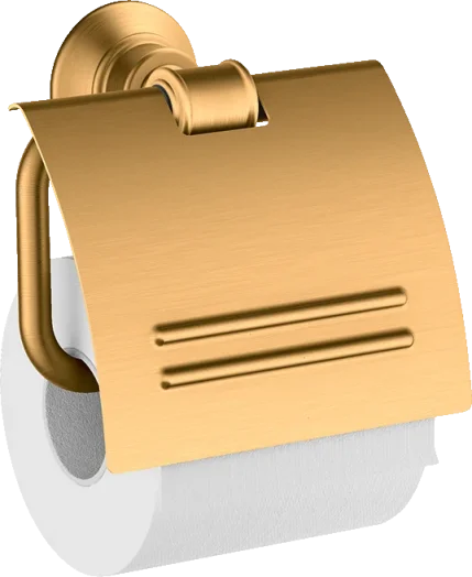 Axor Montreux Toilet Roll Holders 180 X 150 X 80mm Gold - Brushed product image - Image 1