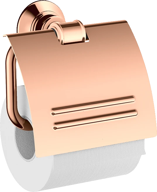 Axor Montreux Toilet Roll Holders 180 X 150 X 80mm Rose Gold/gold - Polished