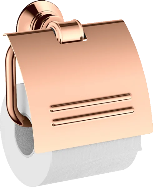 Axor Montreux Toilet Roll Holders 180 X 150 X 80mm Rose Gold/gold - Polished