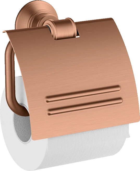 Axor Montreux Toilet Roll Holders 187 X 152 X 79mm Rose Gold/gold - Brushed