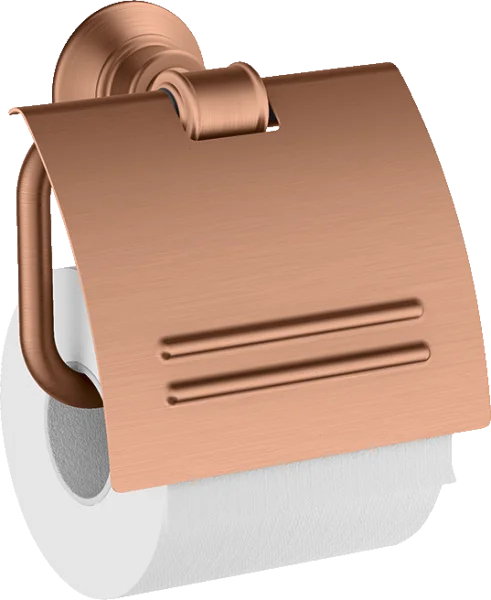 Axor Montreux Toilet Roll Holders 187 X 152 X 79mm Rose Gold/gold - Brushed