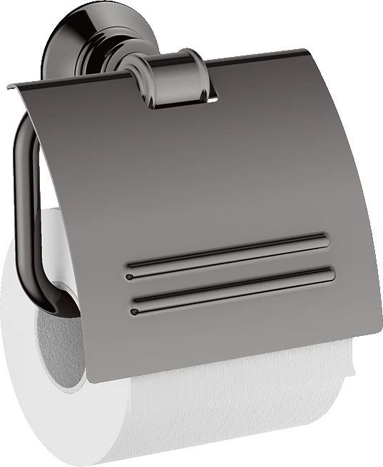 Axor Montreux Toilet Roll Holders 187 X 152 X 79mm Gunmetal/chrome - Polished