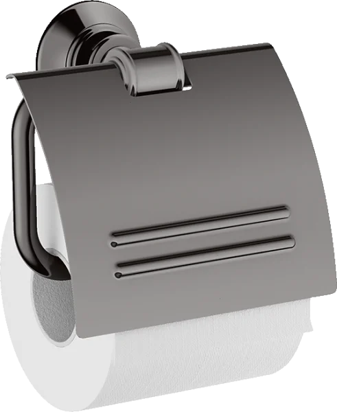 Axor Montreux Toilet Roll Holders 187 X 152 X 79mm Gunmetal/chrome - Polished