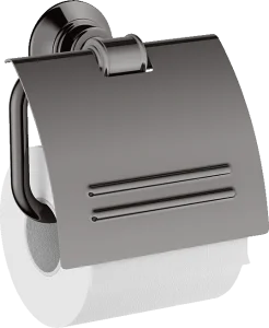 Axor Montreux Toilet Roll Holders 187 X 152 X 79mm Gunmetal/chrome - Polished
