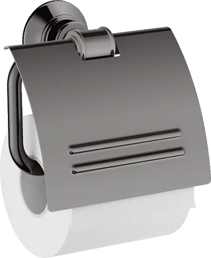 Axor Montreux Toilet Roll Holders 187 X 152 X 79mm Gunmetal/chrome - Polished product image - Image 1