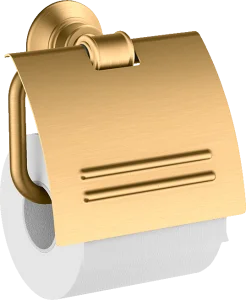 Axor Montreux Toilet Roll Holders 180 X 150 X 80mm Brass - Brushed