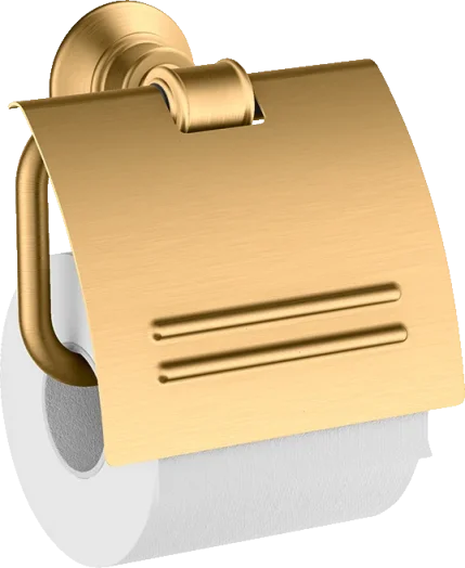 Axor Montreux Toilet Roll Holders 180 X 150 X 80mm Brass - Brushed product image - Image 1