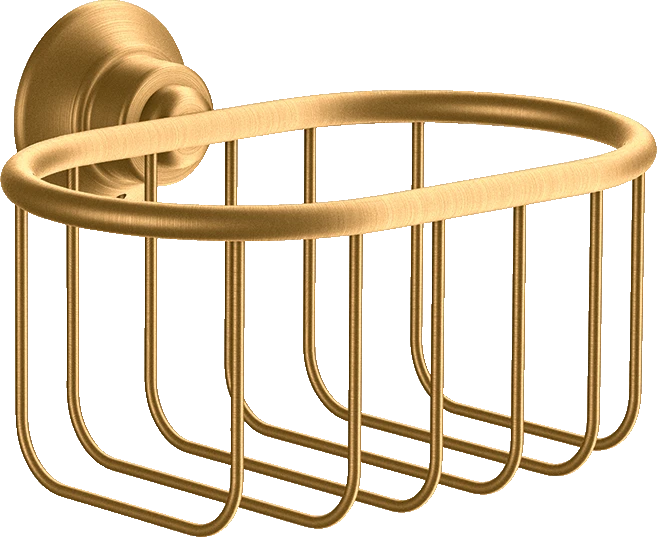 Axor Montreux Soap Dishes /-basket 260 X 167 X 102mm Gold - Brushed
