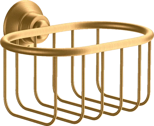 Axor Montreux Soap Dishes /-basket 260 X 167 X 102mm Gold - Brushed product image - Image 1