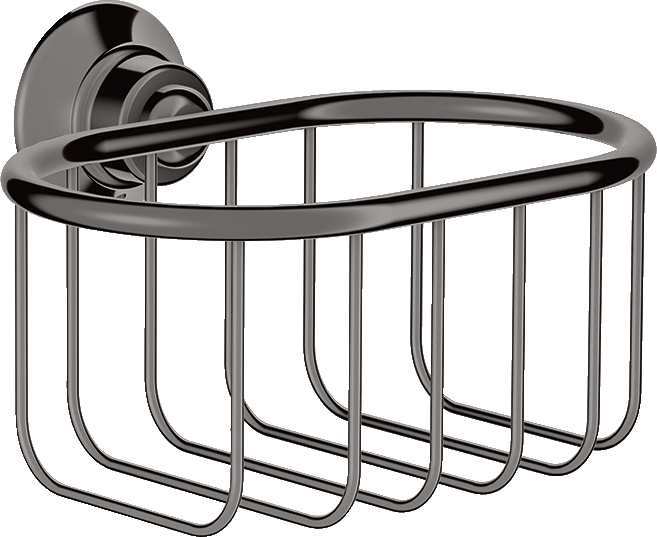 Axor Montreux Soap Dishes /-basket 260 X 167 X 102mm Gunmetal/chrome - Polished