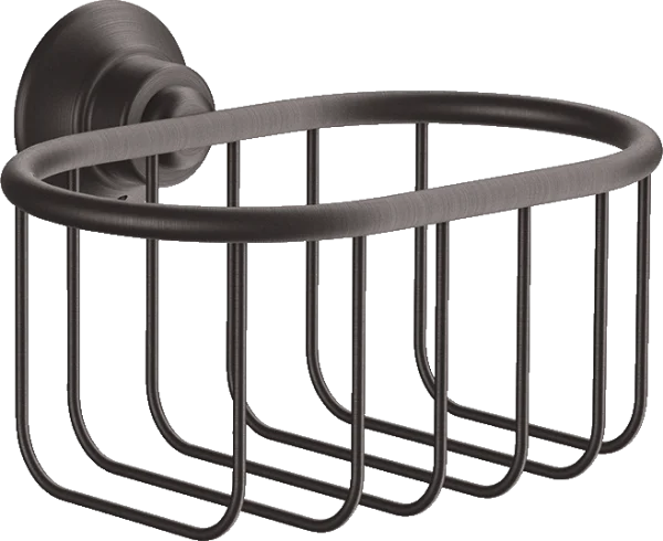 Axor Montreux Soap Dishes /-basket 260 X 167 X 102mm Gunmetal/chrome - Brushed