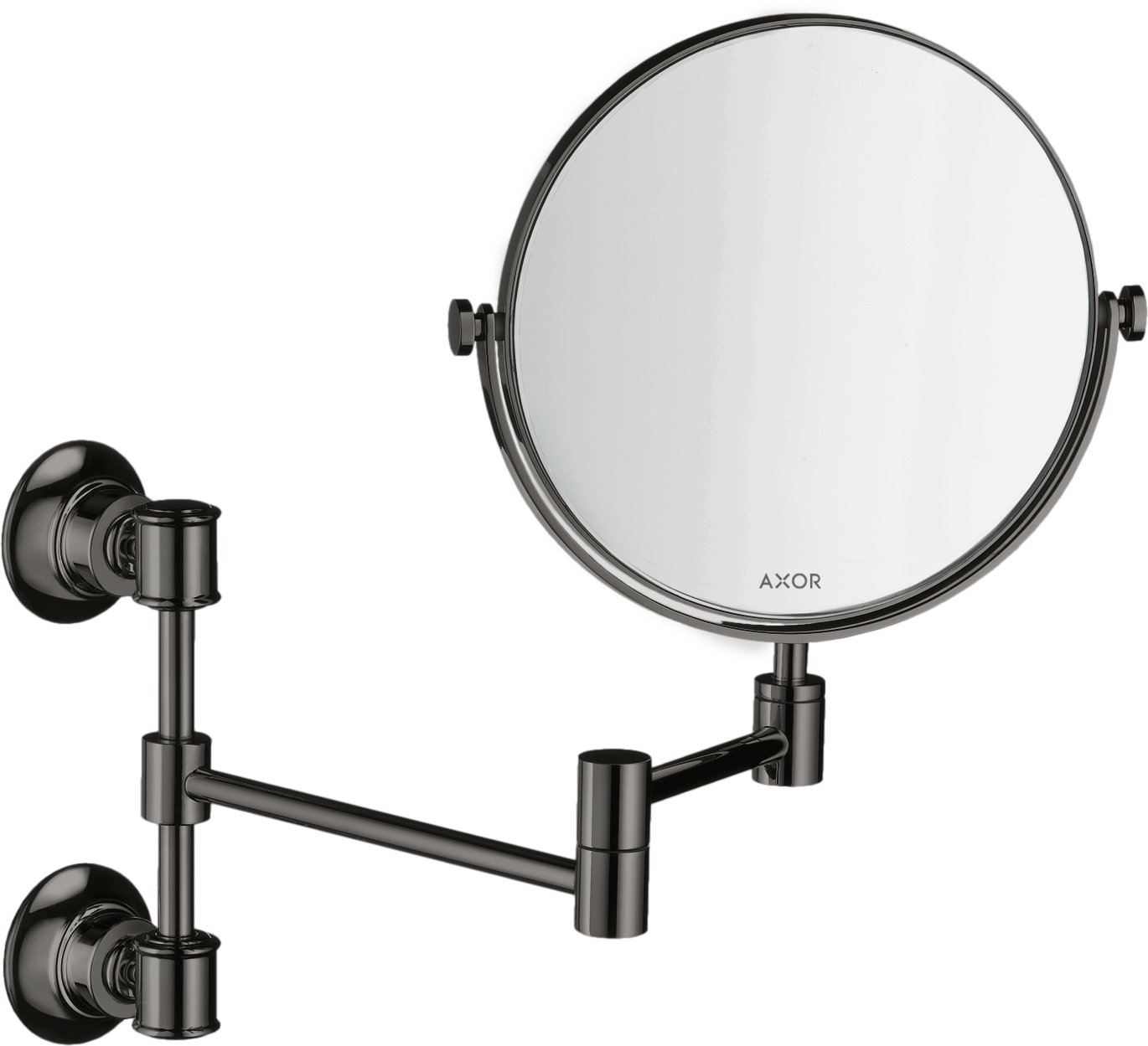 Axor Montreux Mirrors 400 X 235 X 110mm Gunmetal/chrome - Polished