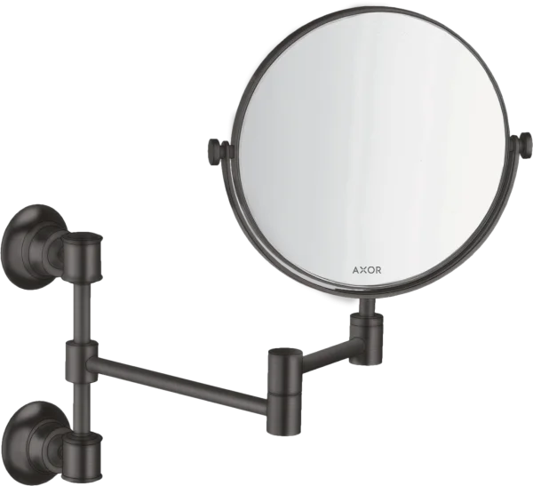 Axor Montreux Mirrors 400 X 230 X 105mm Gunmetal/chrome - Brushed
