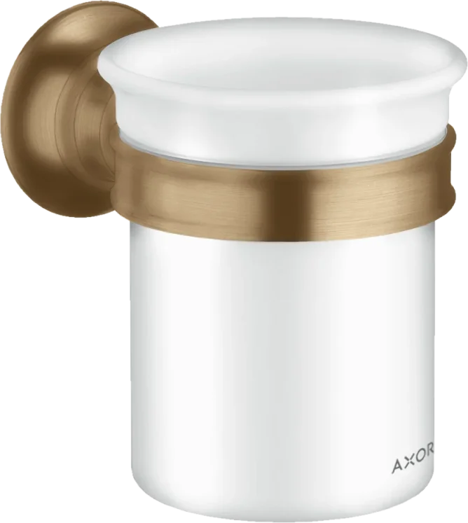 Axor Montreux Tooth Brush Tumbler 180 X 150 X 80mm Bronze - Brushed product image - Image 2