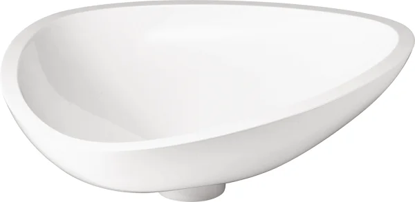 Axor Massaud Wash Bowl 570 Mm X 450 Mm White