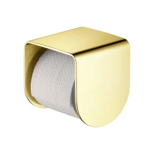 Axor Universal Softsquare Toilet Roll Holders 219 X 184 X 133mm Gold - Brushed