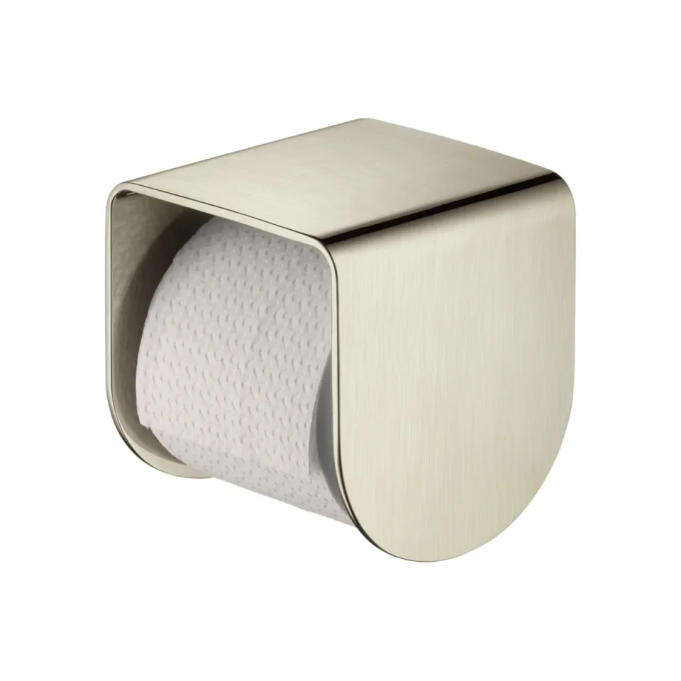 Axor Universal Softsquare Toilet Roll Holders 217 X 187 X 135mm Nickel - Brushed product image - Image 2