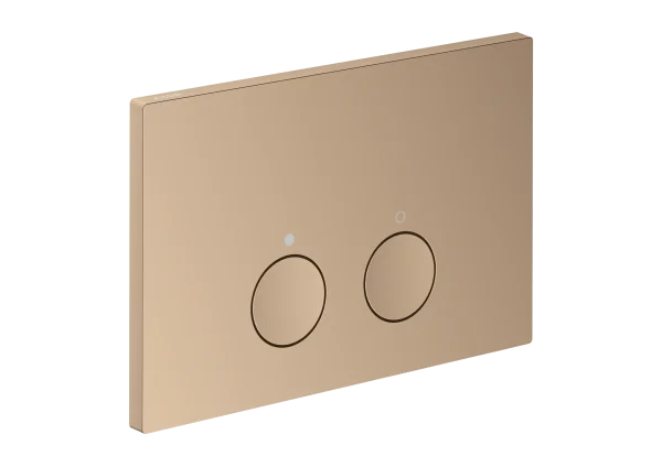 Axor Flushplate Flush Plates 370 X 225 X 100mm Rose Gold/gold - Polished