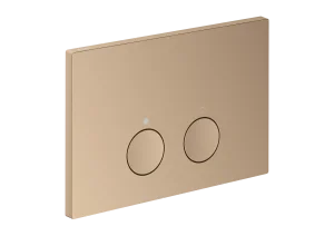 Axor Flushplate Flush Plates 370 X 225 X 100mm Rose Gold/gold - Polished