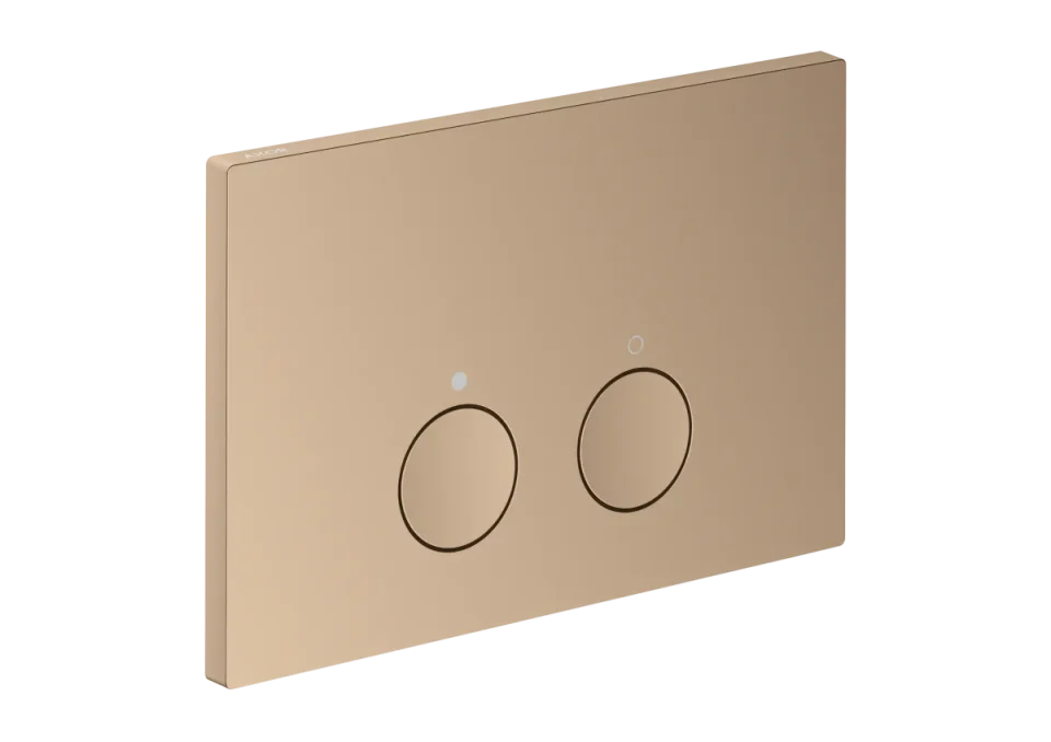 Axor Flushplate Flush Plates 370 X 225 X 100mm Rose Gold/gold - Polished product image - Image 1