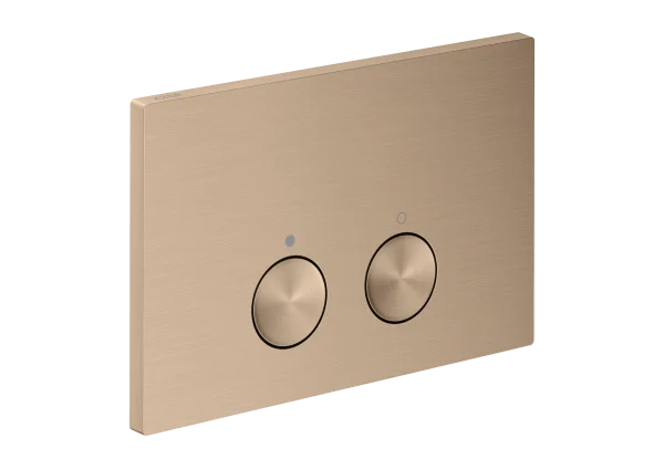 Axor Flushplate Flush Plates 370 X 225 X 100mm Rose Gold/gold - Brushed