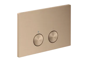 Axor Flushplate Flush Plates 370 X 225 X 100mm Rose Gold/gold - Brushed