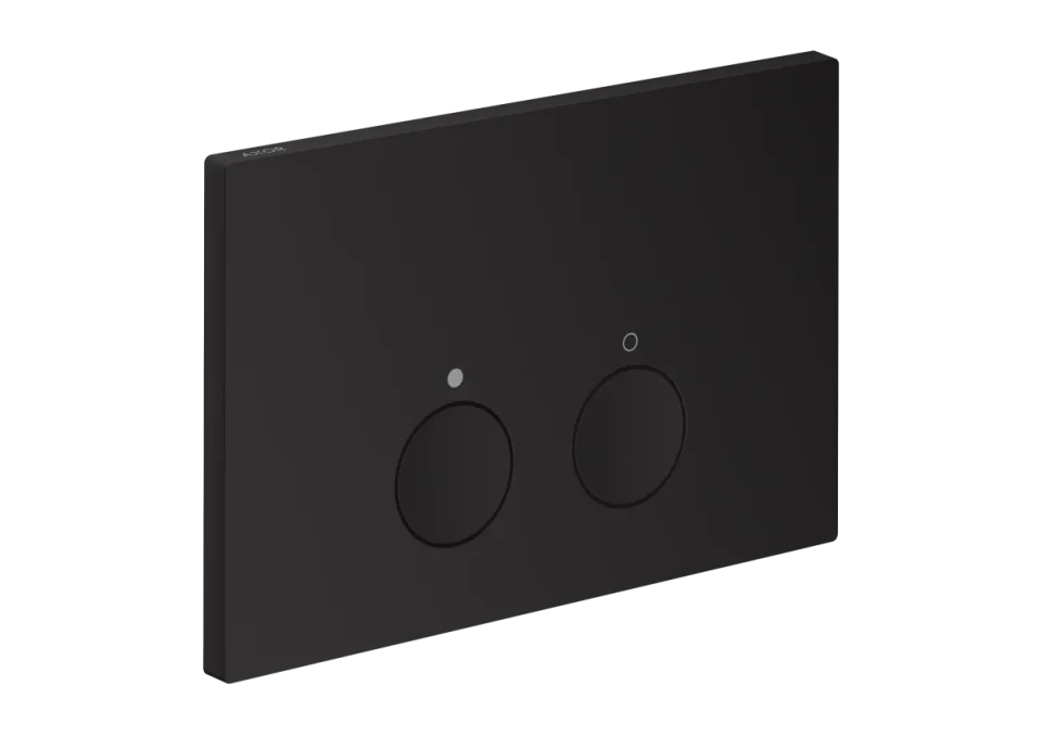 Axor Flushplate Flush Plates 370 X 225 X 100mm Black - Matt product image - Image 1
