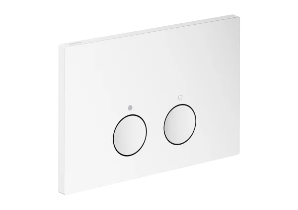 Axor Flushplate Flush Plates 370 X 225 X 100mm White - Matt