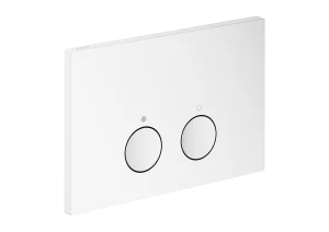 Axor Flushplate Flush Plates 370 X 225 X 100mm White - Matt