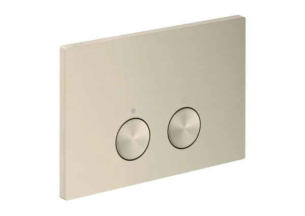 Axor Flushplate Flush Plates 370 X 225 X 100mm Nickel - Brushed