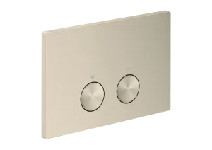 Axor Flushplate Flush Plates 370 X 225 X 100mm Nickel - Brushed