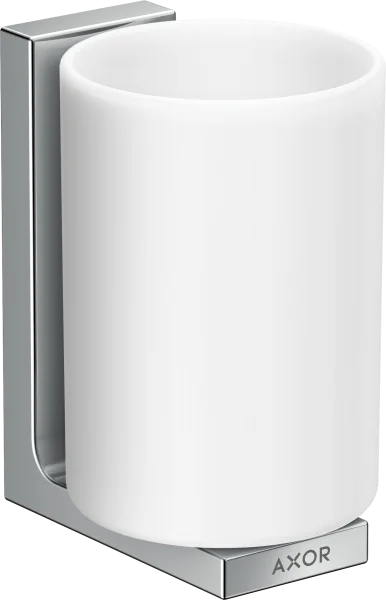Axor Universal Rectangular Tooth Brush Tumbler 261 X 168 X 105mm Chrome