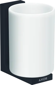 Axor Universal Rectangular Tooth Brush Tumbler 258 X 167 X 104mm Black - Matt