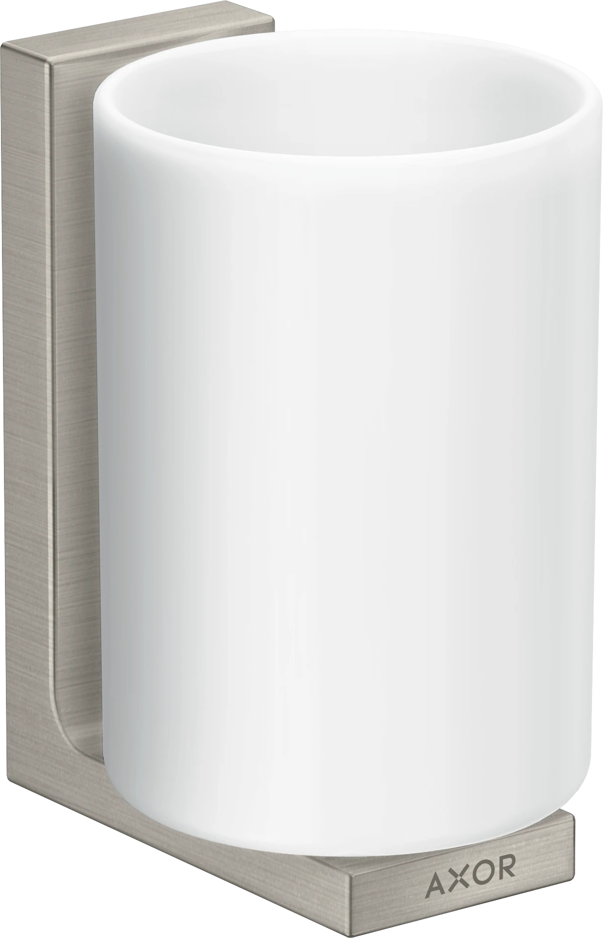 Axor Universal Rectangular Tooth Brush Tumbler 256 X 163 X 102mm Stainless Steel
