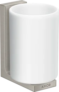 Axor Universal Rectangular Tooth Brush Tumbler 256 X 163 X 102mm Stainless Steel