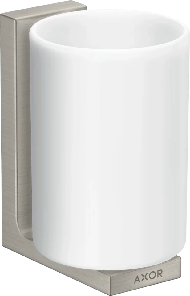Axor Universal Rectangular Tooth Brush Tumbler 256 X 163 X 102mm Stainless Steel product image - Image 1