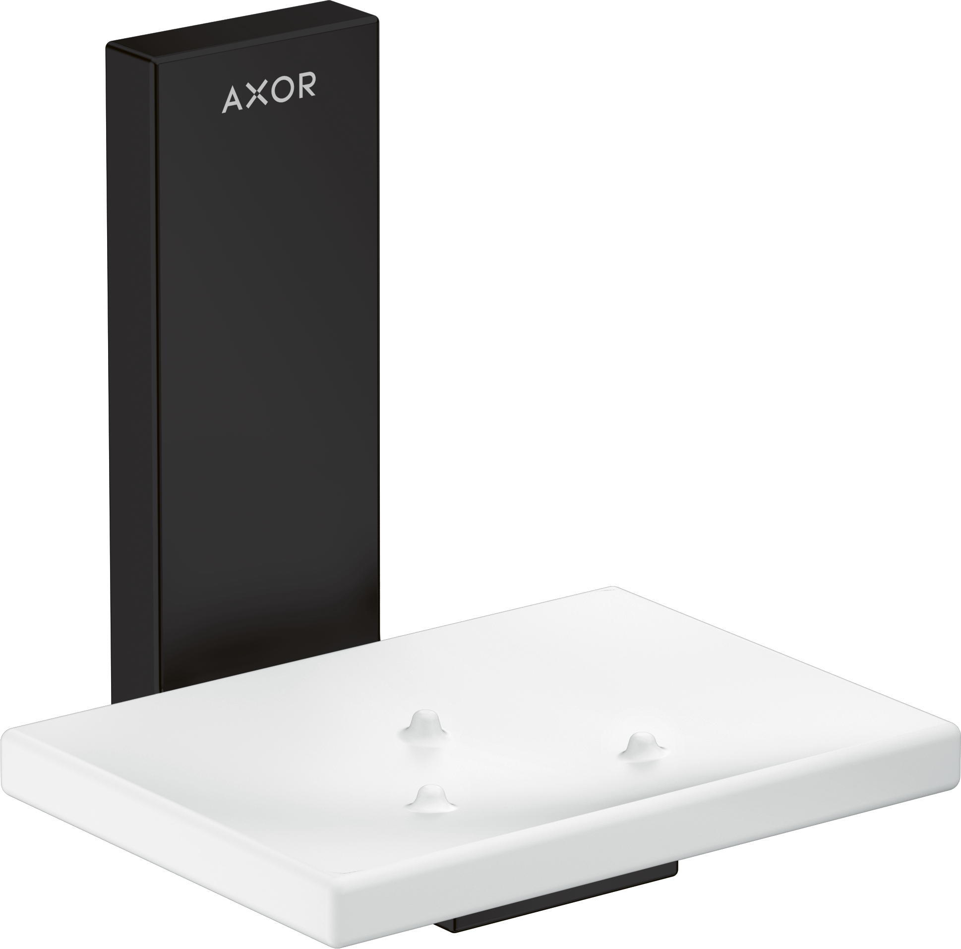 Axor Universal Rectangular Soap Dishes /-basket 135 X 110 X 90mm Black - Matt