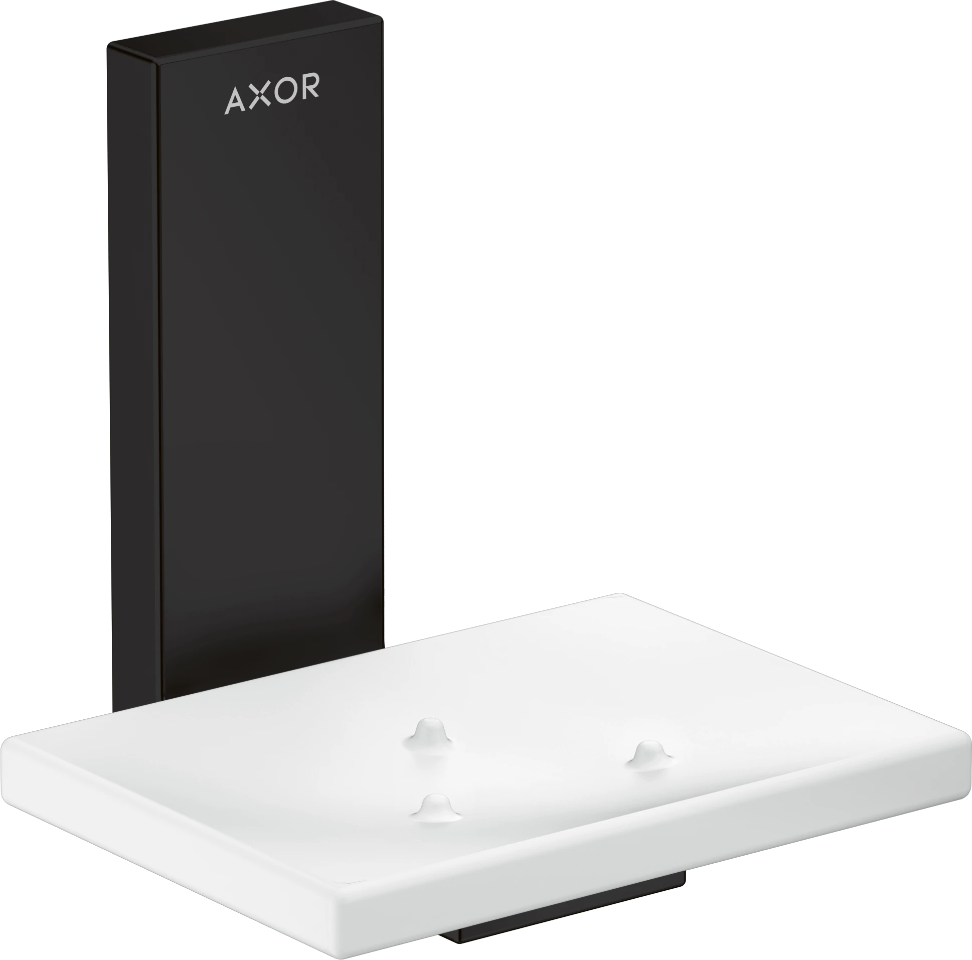 Axor Universal Rectangular Soap Dishes /-basket 135 X 110 X 90mm Black - Matt