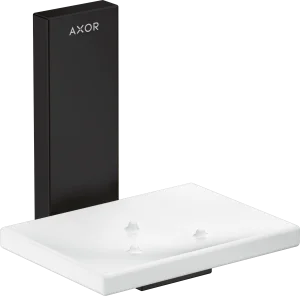Axor Universal Rectangular Soap Dishes /-basket 135 X 110 X 90mm Black - Matt