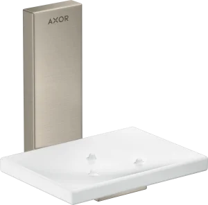Axor Universal Rectangular Soap Dishes /-basket 135 X 110 X 90mm Nickel - Brushed