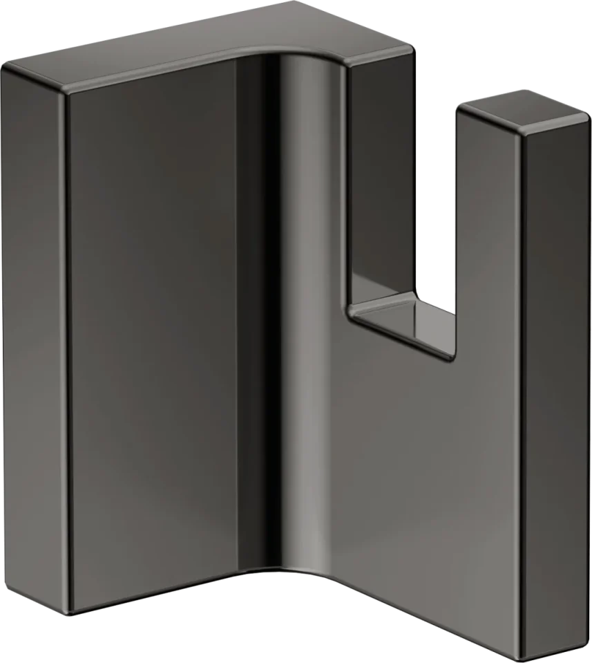 Axor Universal Rectangular Hooks 130 X 112 X 86mm Gunmetal/chrome - Polished product image - Image 1