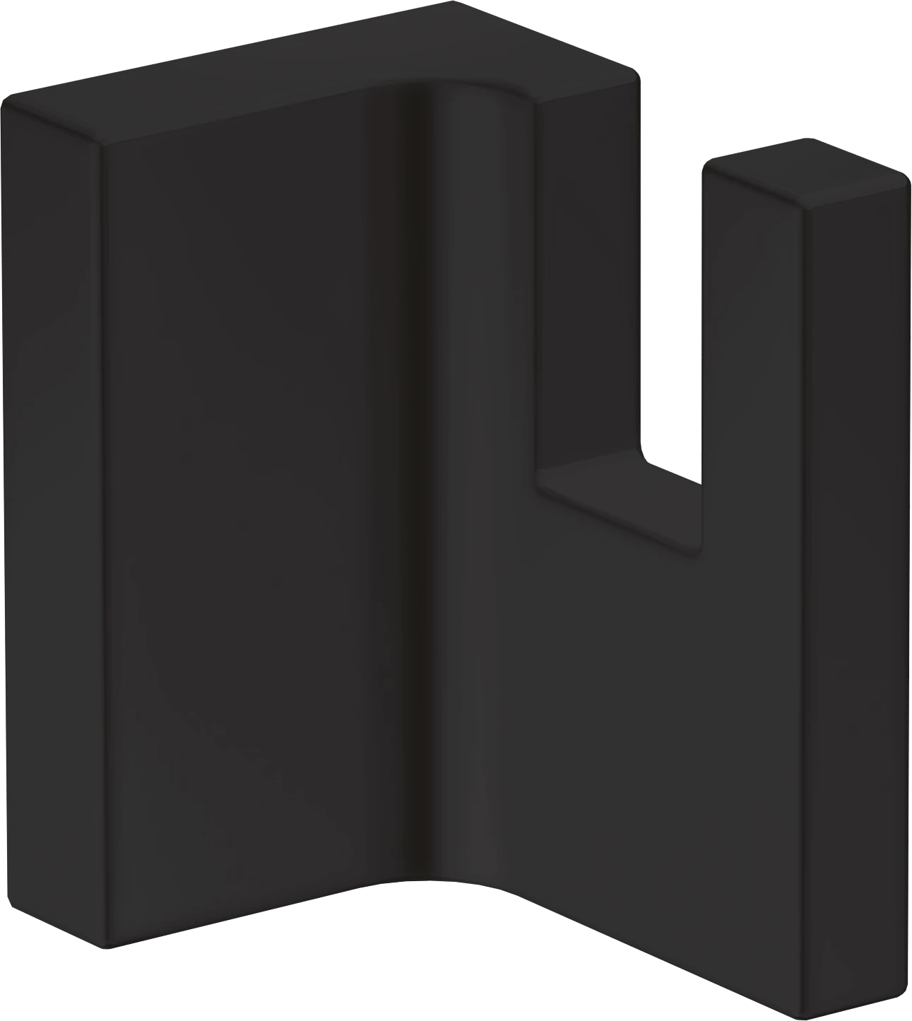 Axor Universal Rectangular Hooks 130 X 112 X 86mm Black - Matt