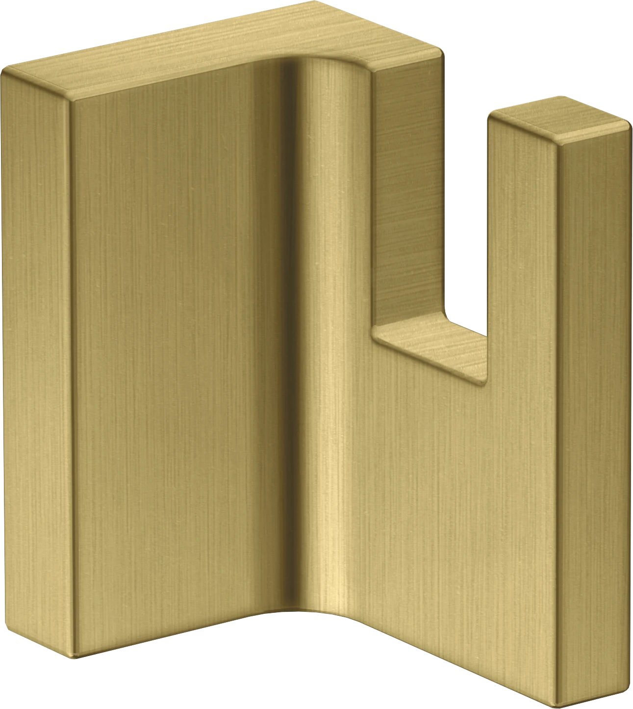 Axor Universal Rectangular Hooks 130 X 112 X 86mm Brass - Brushed