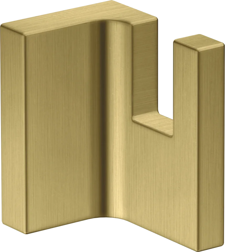 Axor Universal Rectangular Hooks 130 X 112 X 86mm Brass - Brushed product image - Image 1